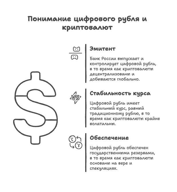 Понимание цифрового рубля